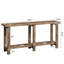 Console en bois massif 70,86 po-2026946274