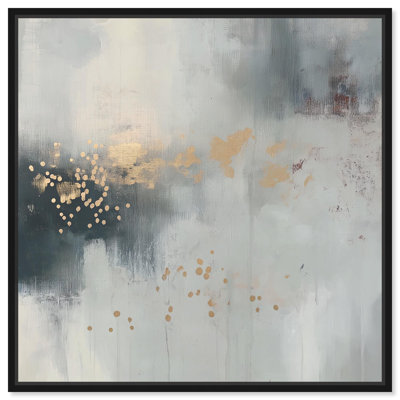 Toiles argentées et or II, art abstrait de luxe par Art Remedy