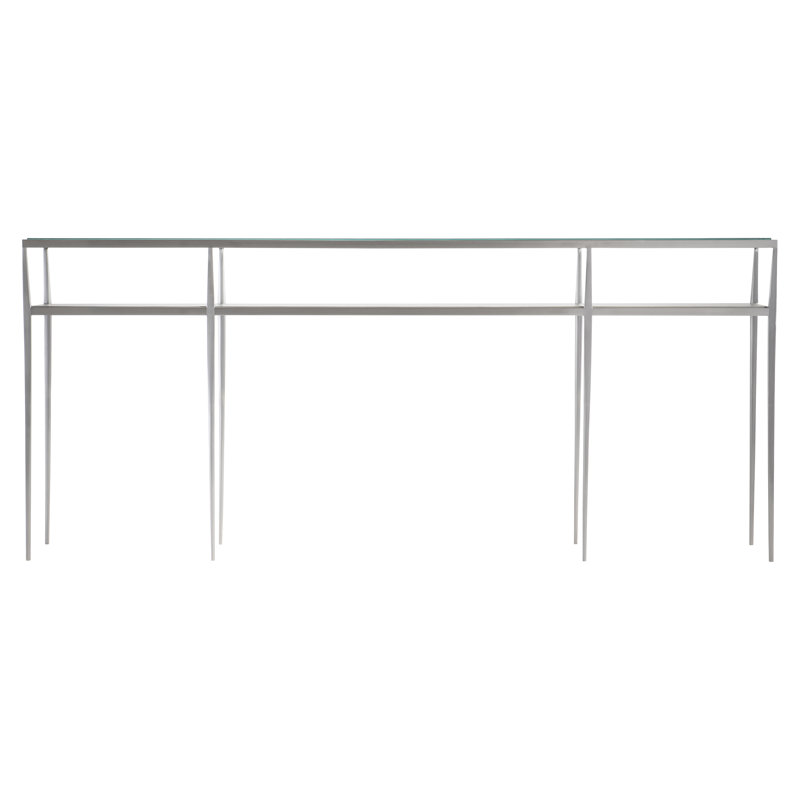 Cornelia 72'' W Glass Console Table