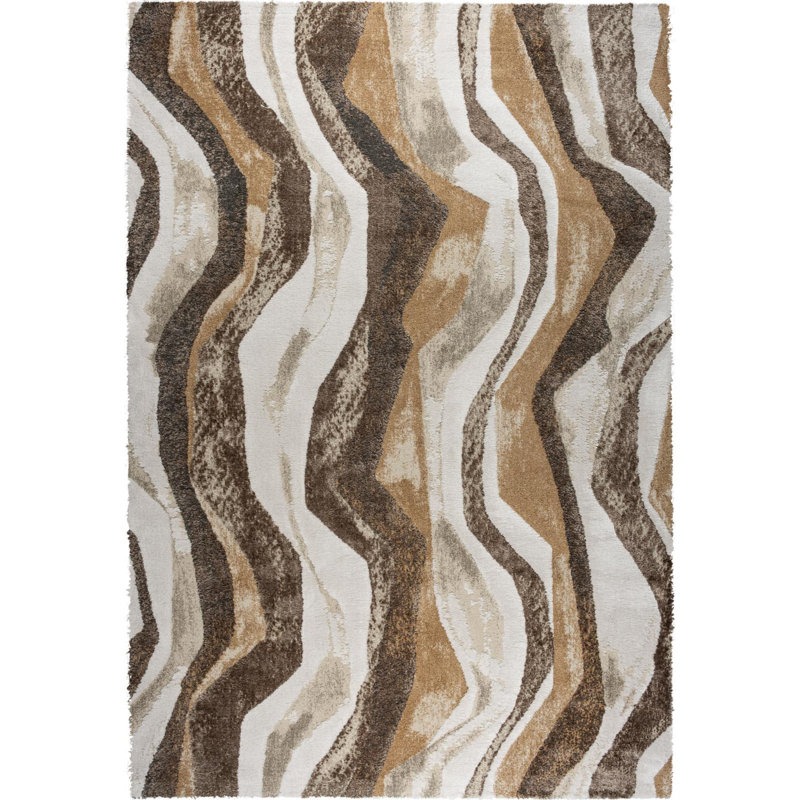Striped Area Rug, Rectangle 240 x 340 cm