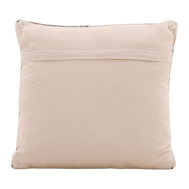 Christensen Handwoven Wool Pillow, Yellow Multicolor - 20x20, Square 20"