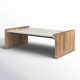 Cecila Genuine Marble Single Coffee Table