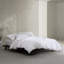 Calvin Klein Washed Texture Solid Cotton Duvet Cover Set-852304752-852304753