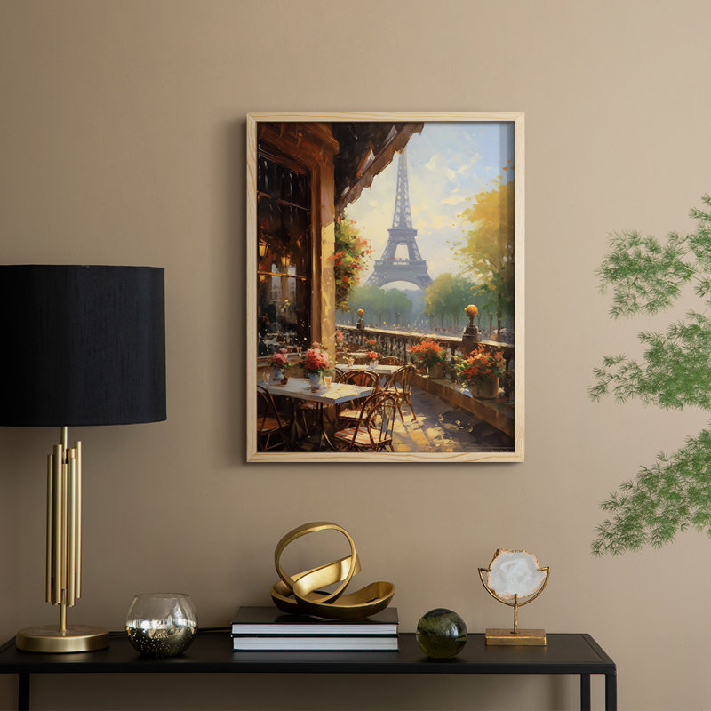 LANDSCAPES Series CECXIX, reproduction encadrée - bois massif, Naturel, H 11 po x l 9 po
