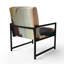 Infinity Terra Rosa Possibilités III - Fauteuil rembourré contemporain, fauteuil d'appoint abstrait moderne-108620870