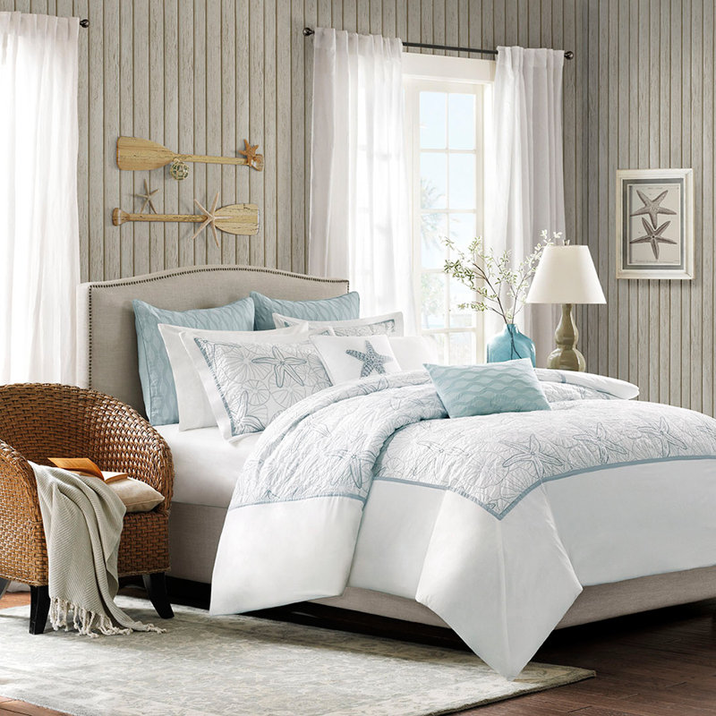 Maya Bay Coastal Cotton Duvet Cover
