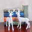 Figurines rustiques de renne, 8,5 pouces