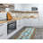 Hepatique Floral Synthetic Non-Skid Kitchen Mat-371669237-371669006