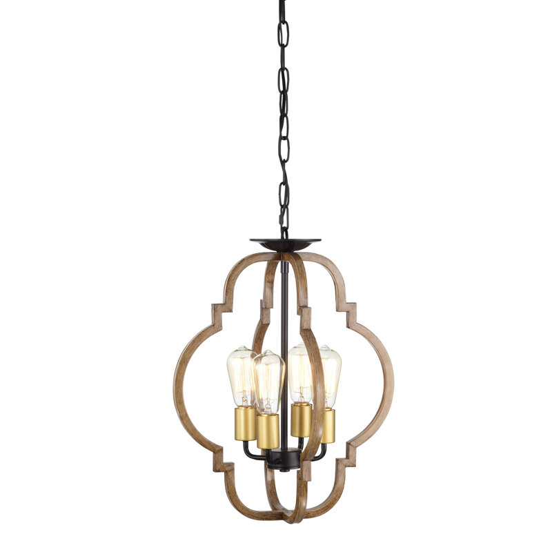 4 - Light LED Unique/Statement Pendant