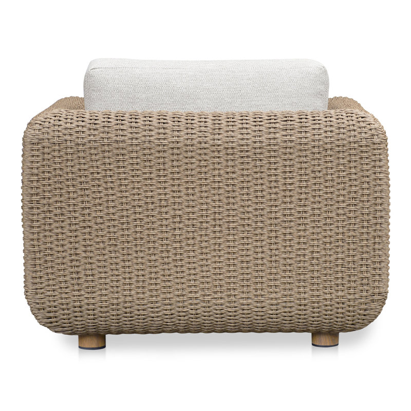 Soma Outdoor Lounge Chair, Natural
