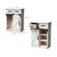 Armoire d'appoint à 1 porte en bois massif Luczak