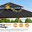 Horizon 12' x 12' Hard Top Gazebo With Solar Self Powered LED Lights, Mosquito Netting  and Canopy Hook
