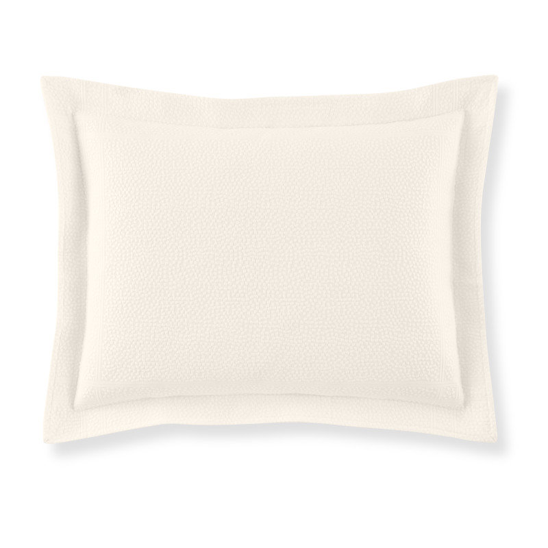 Montauk Cotton Lumbar Pillow, 26"x36", platinum