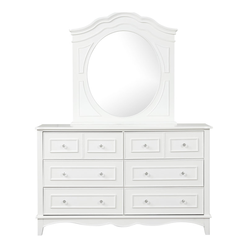 Commode 8 tiroirs avec miroir Oconnor