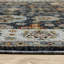 Tapis oriental bleu / brun Hovis-1261165595