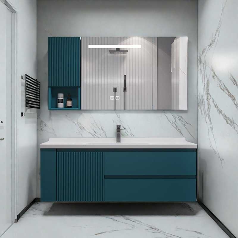Armoire de salle de bain légère et luxueuse