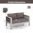 Presber 53.5 " W Loveseat with Cushions