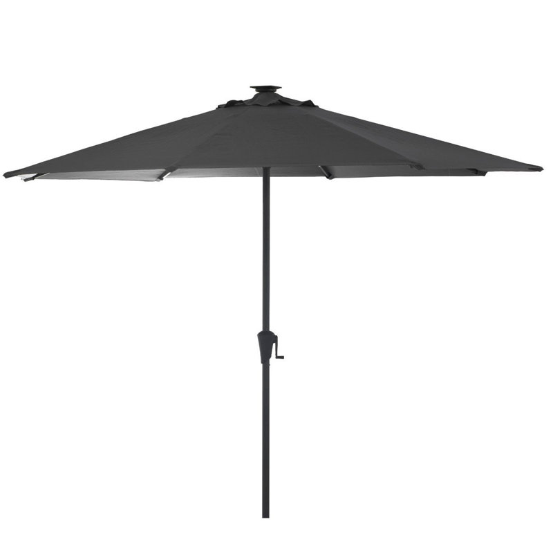 Hangah 270cm Market Parasol, Grey