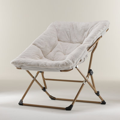 Reace Folding Papasan Accent Chair