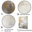 Beige bleu or océan tempête I - formes abstraites, impressions d'art mural-97051684-97051688