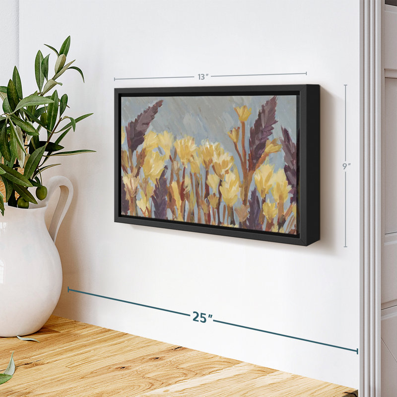 Impression sur toile Big Sur Blooms Flower Field II, H 9 po x l 13 po