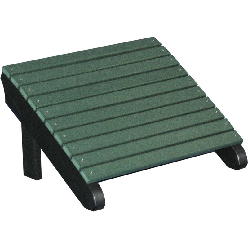 Bowmans Outdoor Adirondack Chair, Green/Black
