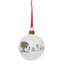 6cm Bone China Bauble