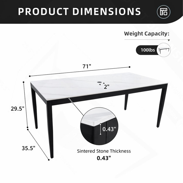 Dimensions du produit