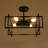 4 Head Ceiling Lamp Flush Mount Lighting Fixture E26 110V