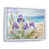 Cadre flottant blanc
