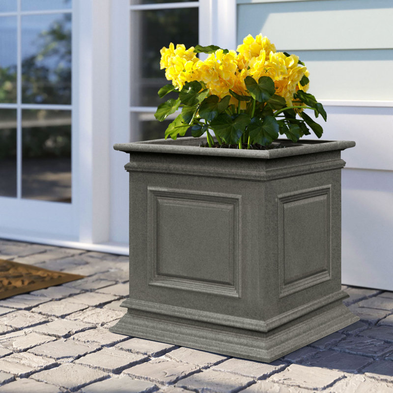 Jarrel 20" W Planter Box , Taupestone