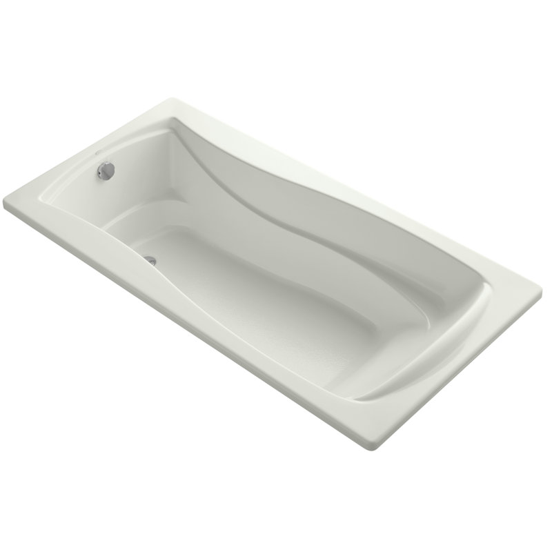 Mariposa 72" x 36" Drop in Soaking Bathtub, Dune