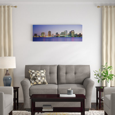 « night new orléans, louisiana », reproduction de photo sur toile