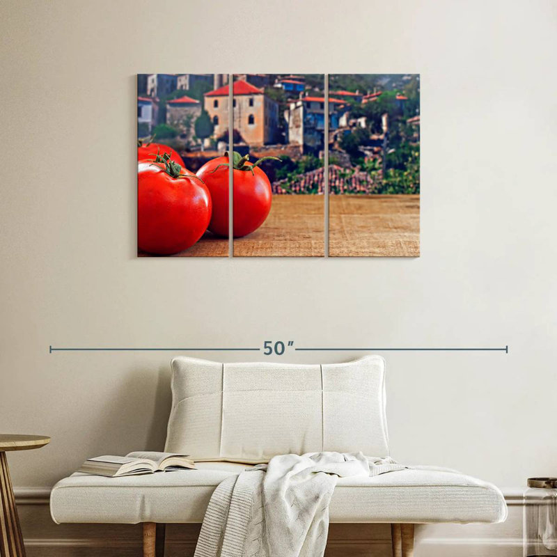 Yarlin Tuscan Tomatoes, 24" H x 38" W