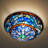 Tiffany Glass Flush Mount