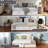 Harmony Daybed with Pop-Up Trundle and Storage Drawers, White-949689396
