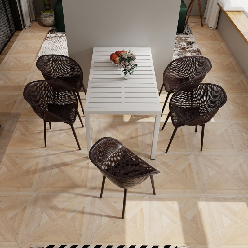 Ensemble de 2 chaises longues modernes, Gris chaleureux