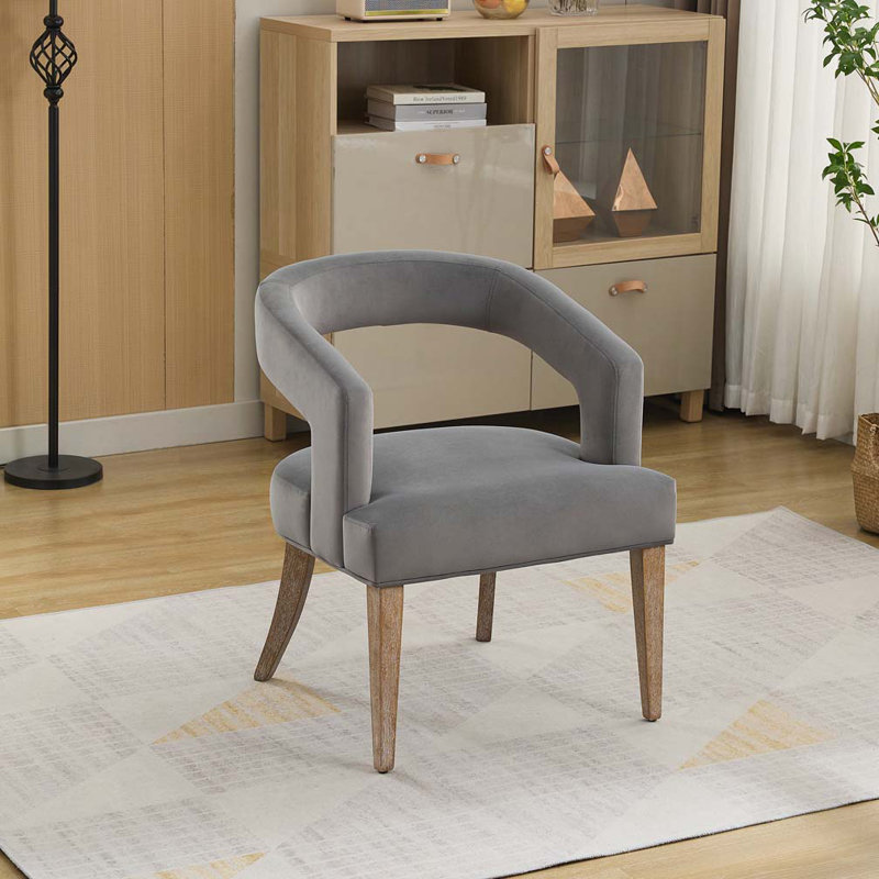 Chaises de salle à manger rembourrées, Beige
