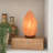 Himalayan Glow Crystal Salt Lamp with Neem Wooden Base, 5-7 LBS