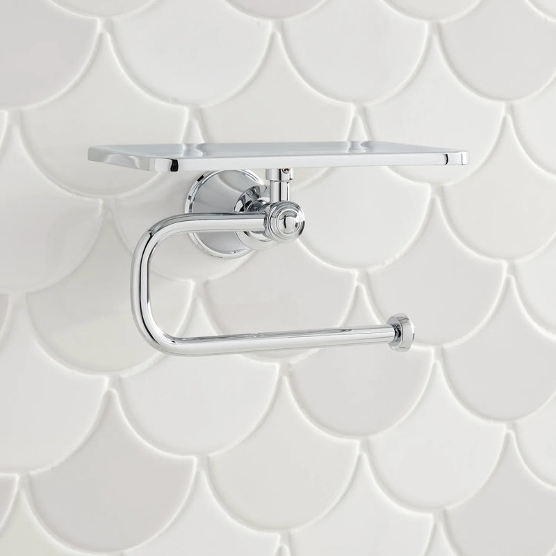 Porte-papier hygiénique mural Cooper Collection, Chrome