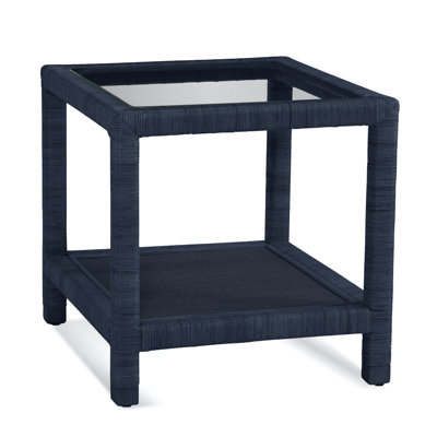 Graham Glass Top End Table