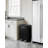 60L Dual Compartment Pedal Trash Can, Matte Black-135483086