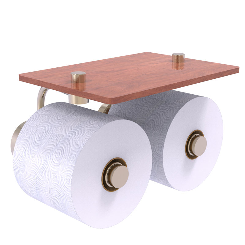 Marchmont Wall Mounted Toilet Paper Holder, Antique Pewter