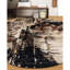 Handmade Silk and Wool Abstract Area Rug