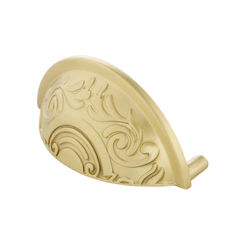 Nostalgic Warehouse Cup Pull Victorian, Satin Brass