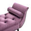 Purple Upholstered Velvet Bench With 2 Removable Pillows, Solid Wood Legs And Diamond Button - For Bedroom Seating Experience Pattern Focal Point Setting