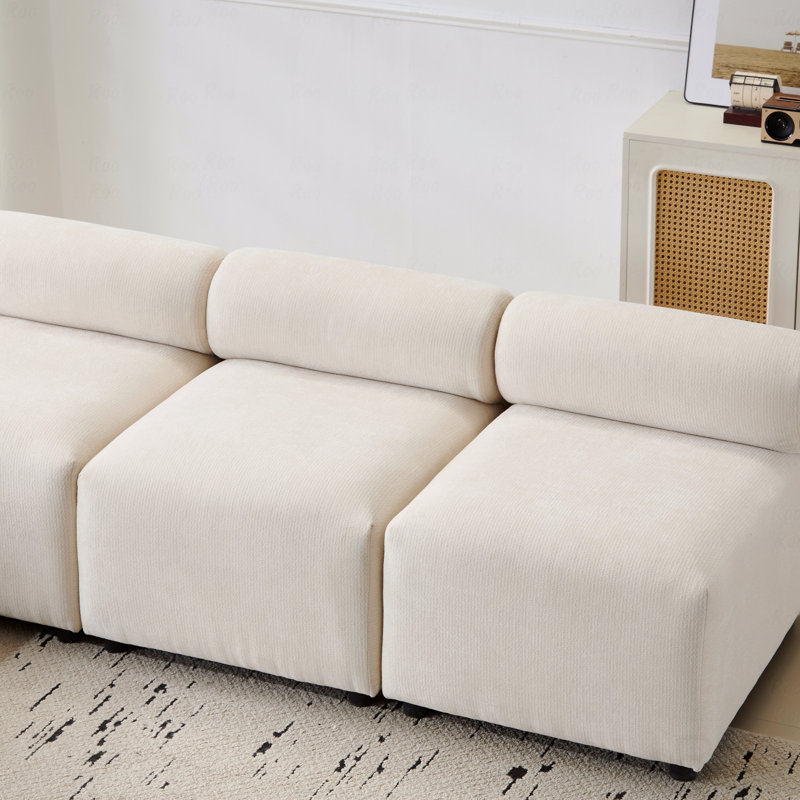 Canapé modulaire Basic, canapé modulaire 5 pièces en forme de L