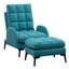 Affric 60cm Wide Velvet Wing Chair Recliner-2130332475
