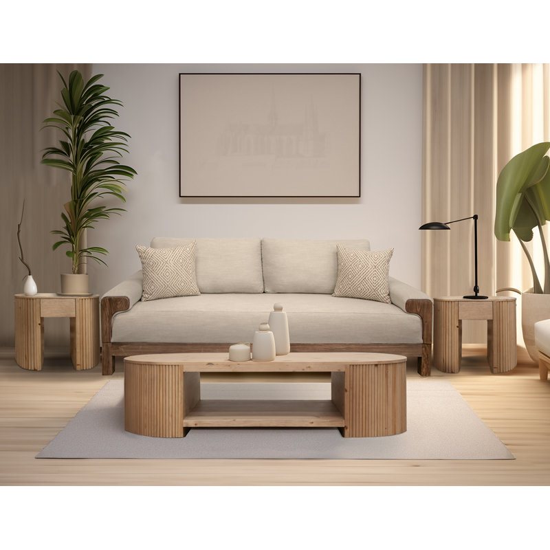Giza 65.5'' Solid Wood Console Table
