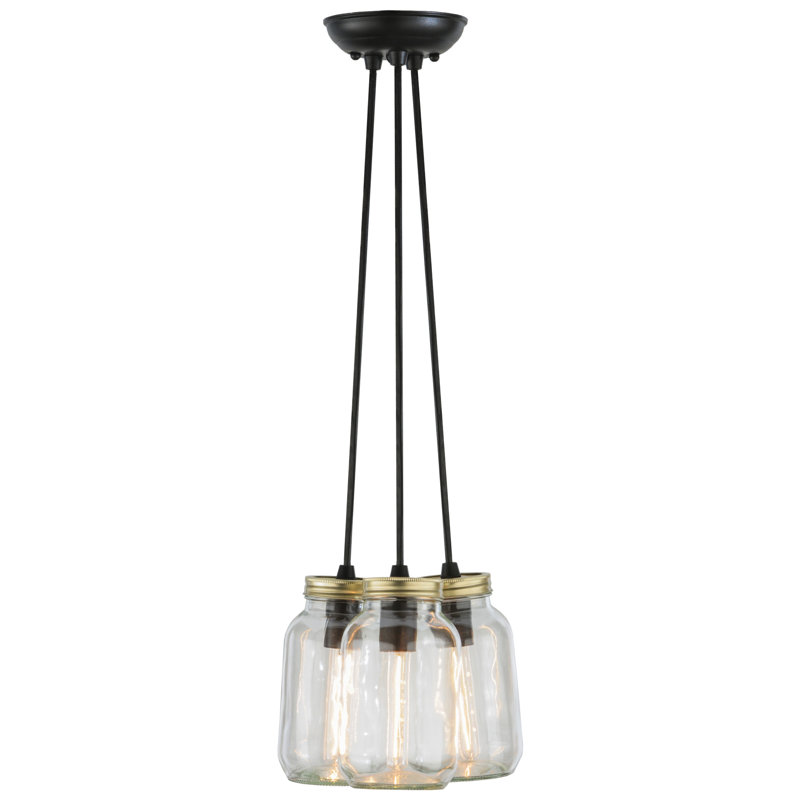 Rustic Lodge 3 - Light Cluster Pendant